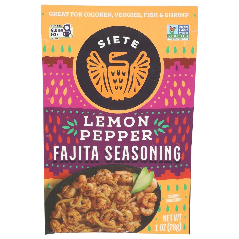 image:imageLemon Pepper Fajita Seasoning Mix  Seasoning for Chicken Pork Shrimp and Veggies Gluten Free  Vegan  Non GMO  1 Packet 7 Servings