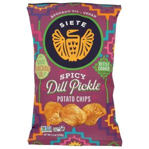 Siete Chips Pto Spicy Dl Pckl, 5.5 oz